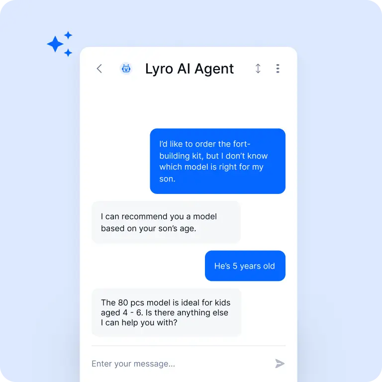 AI agent that customers actually love